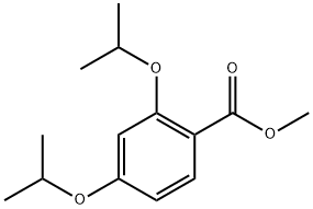 methyl 2,4-diisopropoxybenzoate Structure