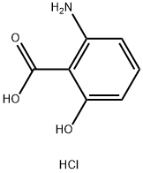 2-Amino-6-hydroxybenzoic acid hydrochloride Structure