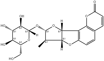 peucedanoside A Structure