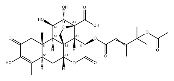 Bruceantinol A Structure