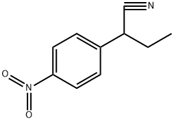 Benzeneacetonitrile, α-ethyl-4-nitro- 구조식 이미지