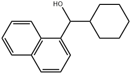 α-Cyclohexyl-1-naphthalenemethanol Structure