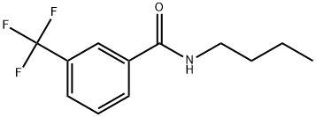 N-Butyl-3-(trifluoromethyl)benzamide Structure