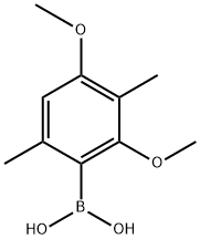(2,4-Dimethoxy-3,6-dimethylphenyl)boronic acid Structure