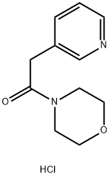 1-morpholino-2-(pyridin-3-yl)ethanone Structure