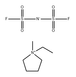 1-Ethyl-1-methylpyrrolidin-1-ium?bis(fluorosulfonyl)imide Structure