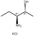 2-Pentanol, 3-amino-, hydrochloride (1:1), (2R,3S)- Structure