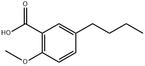 5-butyl-2-methoxybenzoic acid Structure