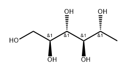 6-deoxyallitol Structure