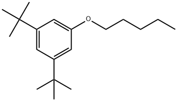 1,3-Bis(1,1-dimethylethyl)-5-(pentyloxy)benzene Structure