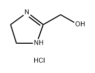 1H-Imidazole-2-methanol, 4,5-dihydro-, hydrochloride (1:1) Structure