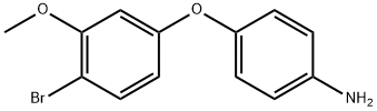 4-(4-bromo-3-methoxyphenoxy)aniline Structure