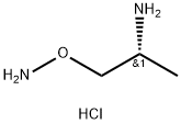 2-Propanamine, 1-(aminooxy)-, hydrochloride (1:2), (2R)- 구조식 이미지
