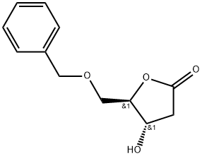 D-erythro-Pentonic acid, 2-deoxy-5-O-(phenylmethyl)-, γ-lactone Structure