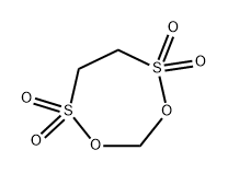 1,6,2,5-Dioxadithiepane, 2,2,5,5-tetraoxide Structure