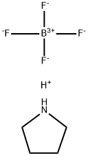 Pyrrolidinium tetrafluoroborate 구조식 이미지