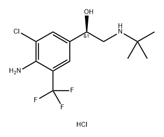mabuterol hydrochloride Structure