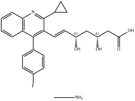 Pitavastatin Methanamine Salt Structure