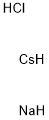 Cesium sodium chloride ((Cs,Na)Cl) Structure