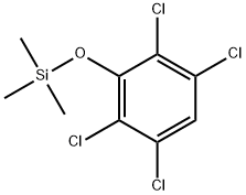 1,2,4,5-Tetrachloro-3-[(trimethylsilyl)oxy]benzene Structure