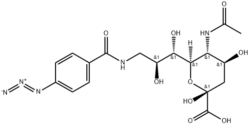 9-Aaz-NeuAc Structure