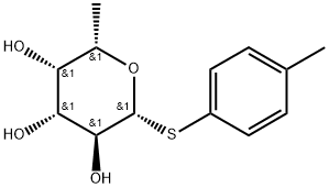 β-L-Galactopyranoside, 4-methylphenyl 6-deoxy-1-thio- Structure
