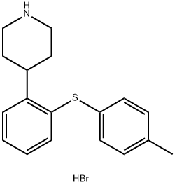 Tedatioxetine (hydrobromide) Structure