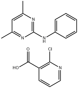 2-chloropyridine-3-carboxylic acid 구조식 이미지