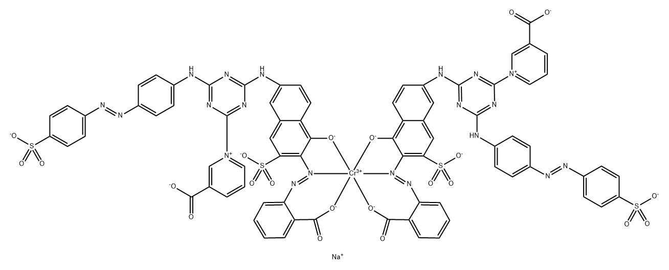 C. I. Reactive brown 47 Structure