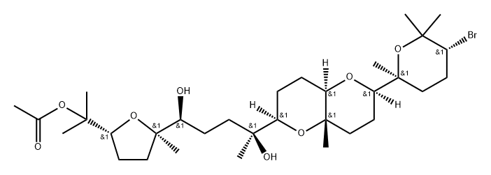 thyrsiferyl 23-acetate Structure