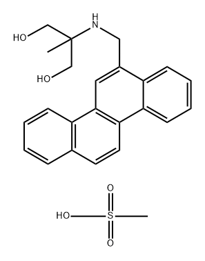 Crisnatol mesylate Structure