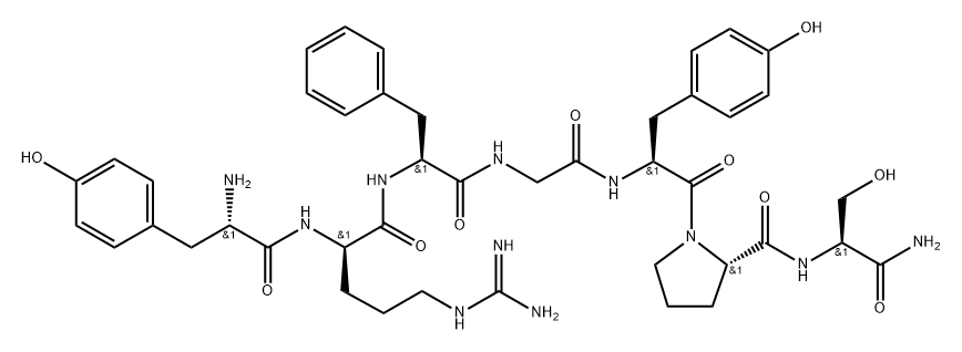 dermorphin, Arg(2)- Structure