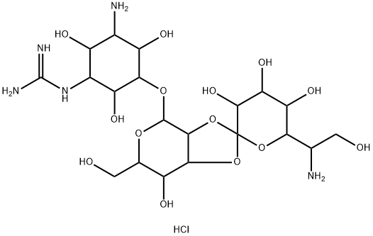 1-N-아미디노-1-N-데메틸-2-하이드록시데스토마이신A 구조식 이미지
