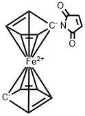 N-(Ferrocenyl)maleinimide 구조식 이미지
