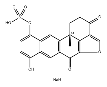 halenaquinol sulfate Structure