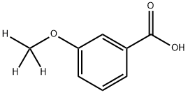 3-(Methoxy-d3)benzoic acid Structure