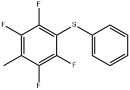 1,2,4,5-Tetrafluoro-3-methyl-6-(phenylthio)benzene Structure