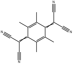 2,2'-(2,3,5,6-tetramethylcyclohexa-2,5-diene-1,4-diylidene)dimalononitrile Structure