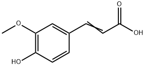 2-Propenoic acid, 3-(4-hydroxy-3-methoxyphenyl)-, homopolymer 구조식 이미지