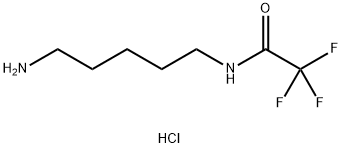 Acetamide, N-(5-aminopentyl)-2,2,2-trifluoro-, hydrochloride (1:1) Structure