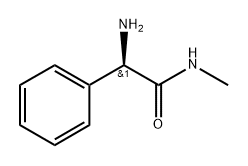 Benzeneacetamide, α-amino-N-methyl-, (αR)- Structure