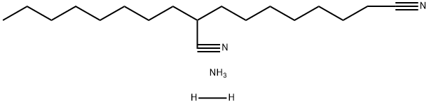 Decanedinitrile, 2-octyl-, reaction products with ammonia and hydrogen Structure