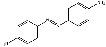 (E)-4,4'-aminoazobenzene Structure