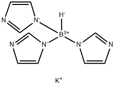 tri(1H-imidazol-1-yl) borohydride Potassium 구조식 이미지