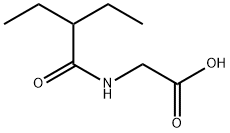 Glycine, N-2-ethylbutyryl- (6CI) Structure