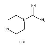 piperazine-1-carboxamidine HCl Structure