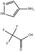 1H-Pyrazol-4-amine ditrifluoroacetate Structure