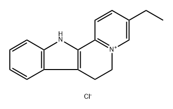 DIHYDROFLAVOPEREIRINE CHLORIDE (P) Structure