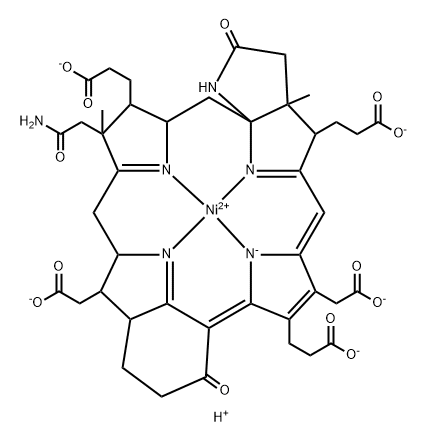 12,13-didehydro-F430 Structure