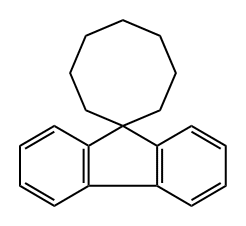 spiro[cyclooctane-1,9'-fluorene] Structure